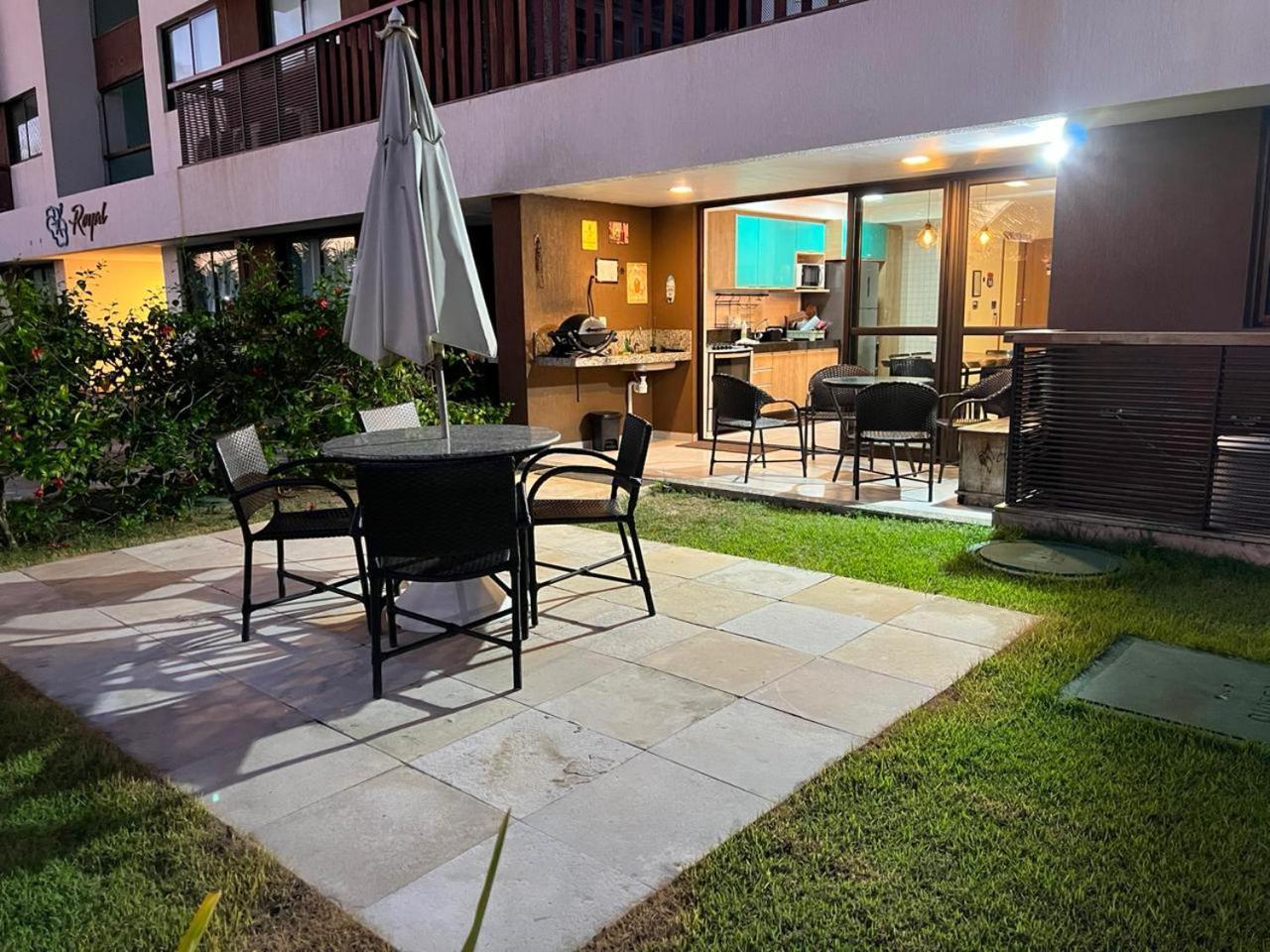 Luxuoso Flat 3 Quartos, Terreo, No Cupe Beach Living - Beira Mar De Pôrto das Galinhas المظهر الخارجي الصورة
