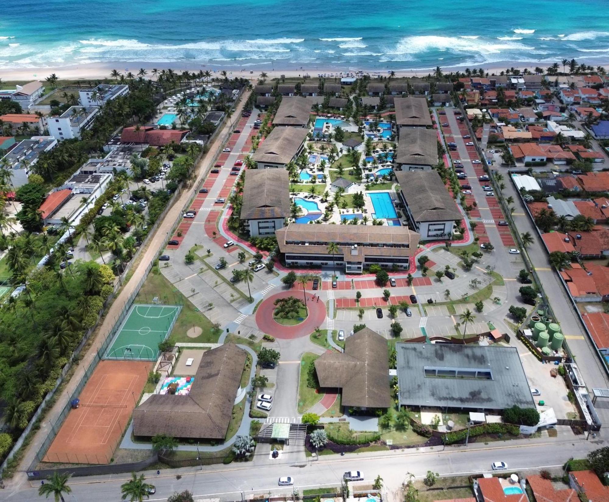 Luxuoso Flat 3 Quartos, Terreo, No Cupe Beach Living - Beira Mar De Pôrto das Galinhas المظهر الخارجي الصورة