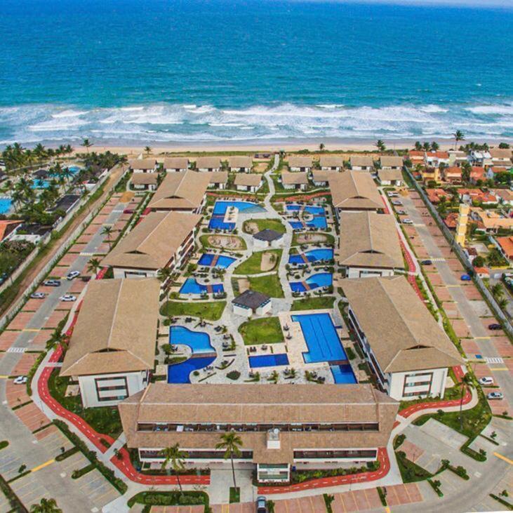 Luxuoso Flat 3 Quartos, Terreo, No Cupe Beach Living - Beira Mar De Pôrto das Galinhas المظهر الخارجي الصورة